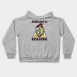 Addicted To Reading Kids Hoodie